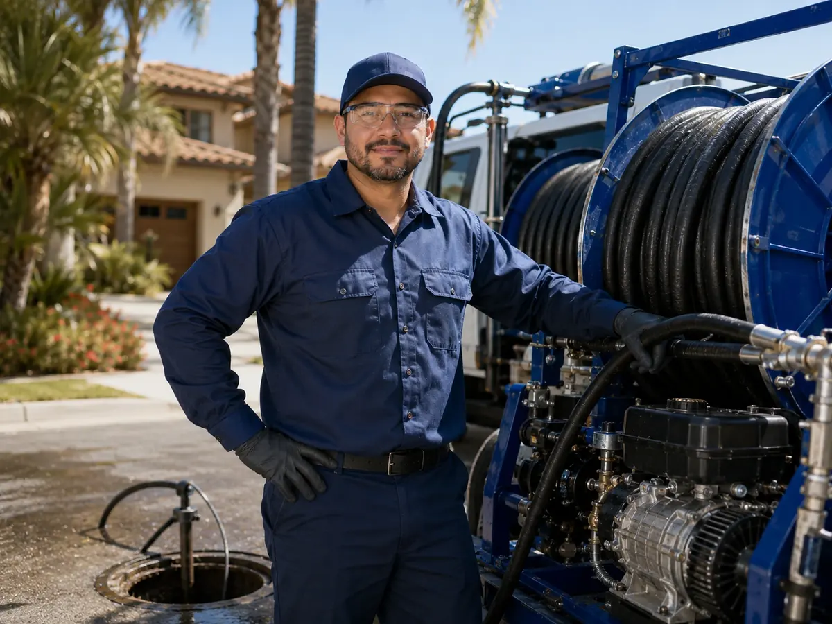 Hydro jet sewer cleaning in Twentynine Palms