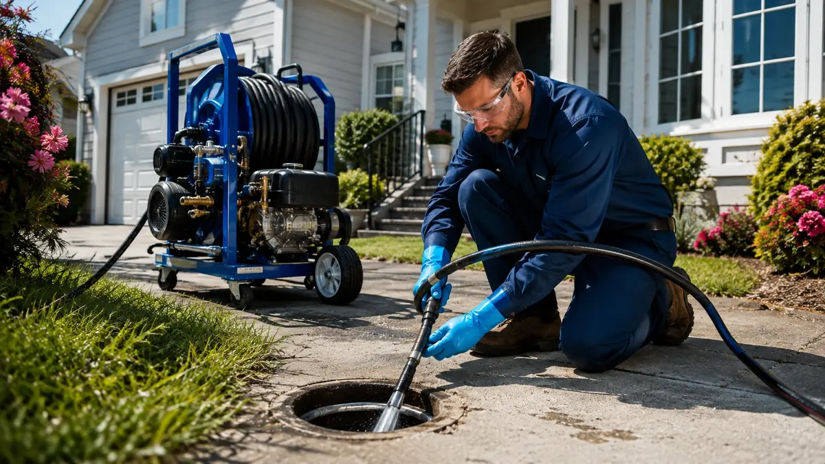 Residential Hydro Jet Drain Cleaning in Twentynine Palms